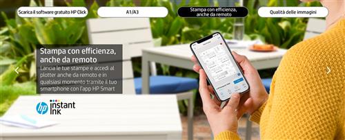 HP Designjet T650 24-in Printer stampante grandi formati Wi-Fi Getto termico d'inchiostro A colori 2400 x 1200 DPI Collegamento ethernet LAN