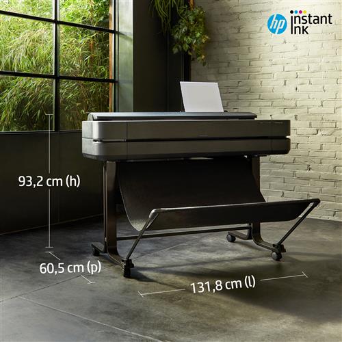 HP Designjet T650 36-in Printer stampante grandi formati Wi-Fi Getto termico d'inchiostro A colori 2400 x 1200 DPI 914 x 1897 mm Collegamento ethernet LAN