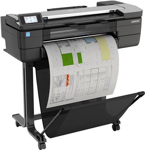HP Designjet T830 24-in Multifunction Printer stampante grandi formati Wi-Fi Ad inchiostro A colori 2400 x 1200 DPI 610 x 1897 mm Collegamento ethernet LAN