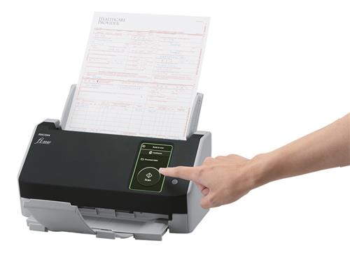 Ricoh fi-8040 ADF + scanner ad alimentazione manuale 600 x 600 DPI A4 Nero, Grigio
