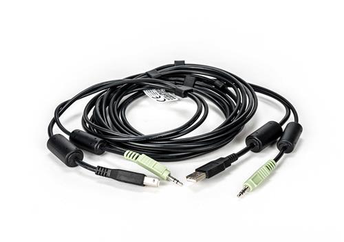CABLEASSY1USB 1 AUDIO10FT SCKM140