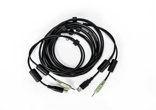 CABLEASSY1USB 1 AUDIO10FT SCKM140