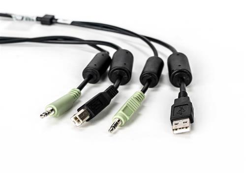 CABLEASSY1USB 1 AUDIO10FT SCKM140