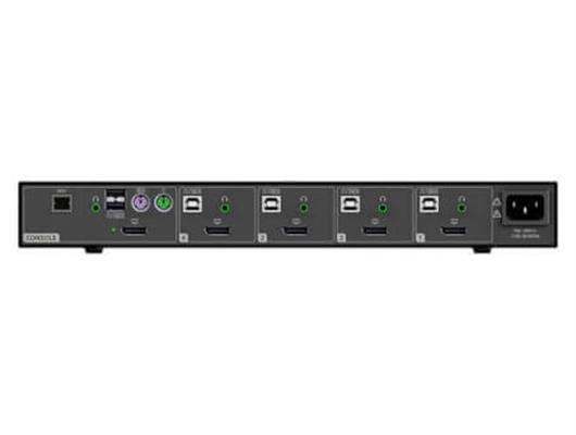4PORT SINGLE-HEAD SECURE KVM DP IN/DP