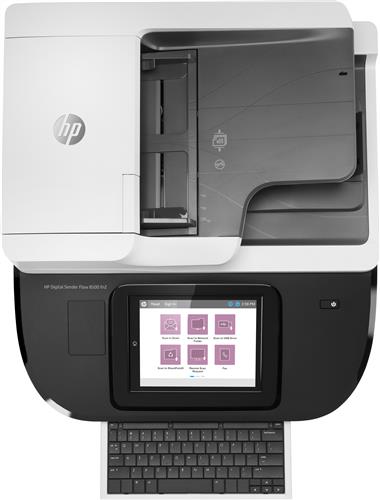 HP Flow 8500 fn2 Scanner piano e ADF