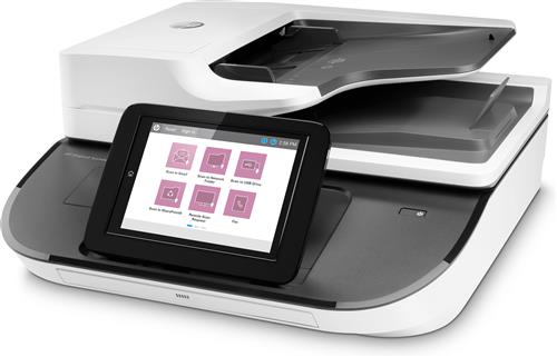 HP Flow 8500 fn2 Scanner piano e ADF