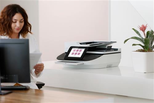 HP Flow 8500 fn2 Scanner piano e ADF