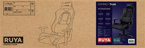 Trust GXT 714 RUYA Sedia per gaming universale Nero