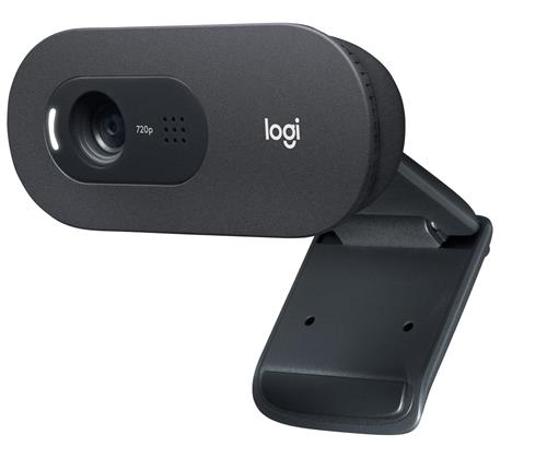 Logitech C505e webcam 1280 x 720 Pixel USB Nero