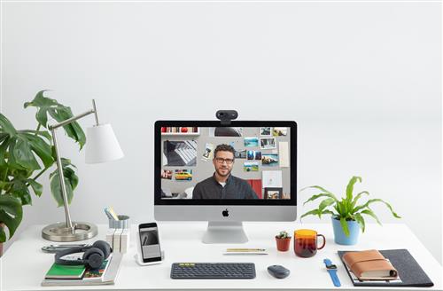 Logitech C505e webcam 1280 x 720 Pixel USB Nero