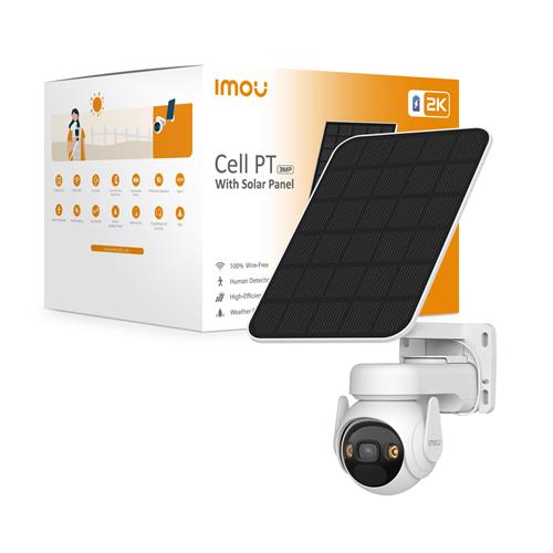 Imou Cell PT Solar Kit Cupola Telecamera di sicurezza IP 2304 x 1296 Pixel Parete