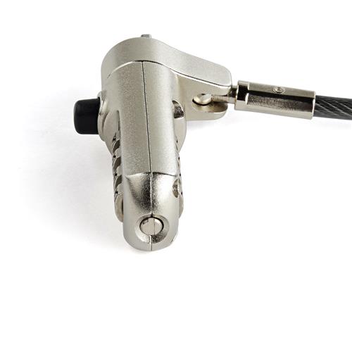 2 M (6.6 FT.) LAPTOP CABLE LOCK COMBINATION - NANO-SLOT