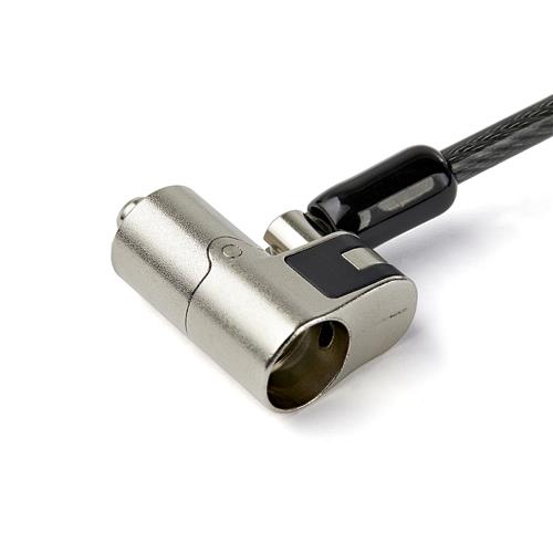 2 M (6.6 FT.) LAPTOP CABLE LOCK KEYED - K-SLOT NANO WEDGE