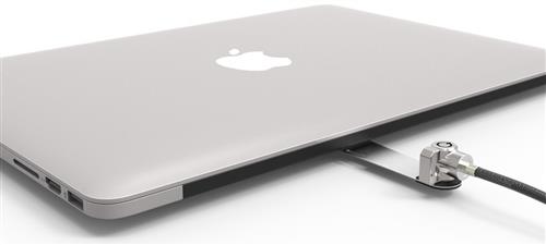 BLADE UNIVERSAL LOCK SLOT ADAPTER W/KEYED CABLE LOCK BLACK