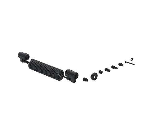 DUAL LOCK CURLY CABLE W/M4 SCREW AS STD