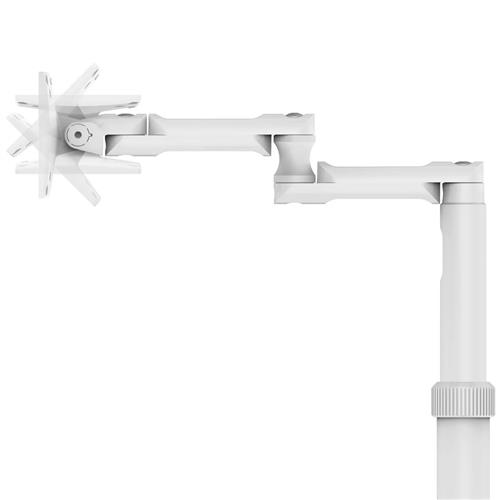 IPAD 10TH-11TH (A16) GEN SPACE ENCL.MEDICAL ROLLING CART EXT WH