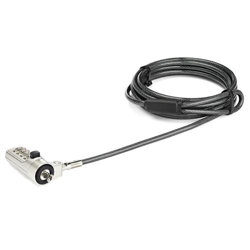 LAPTOP CABLE LOCK FOUR DIGIT COMBINATION FOR WEDGE LOCK SLOT