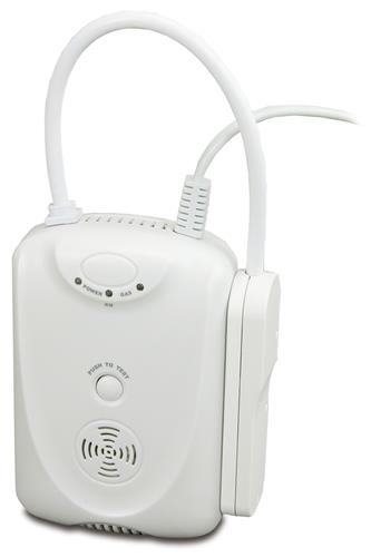 SENSORE GAS METANO/GPL/MONOSSID DI CARBONIO WIRELESS CON ALLARMI IN