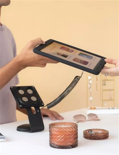 UNIVERSAL TABLET MAGNETIX CORE COUNTER STAND OR WALL MOUNT BLK