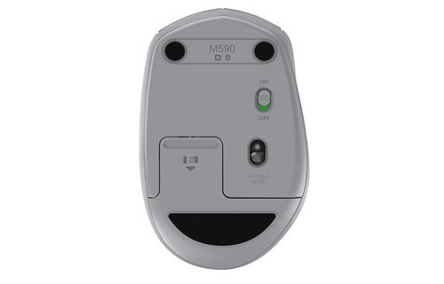 WIRELESS MOUSE M590MULTI-DEVICE SILENT - MID GREY TONAL - EMEA
