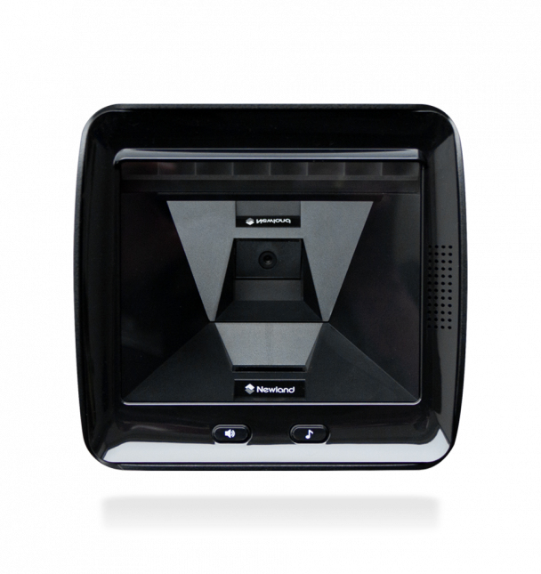 Newland FR80 Salmon Lettore di codici a barre fisso 1D/2D CMOS Nero