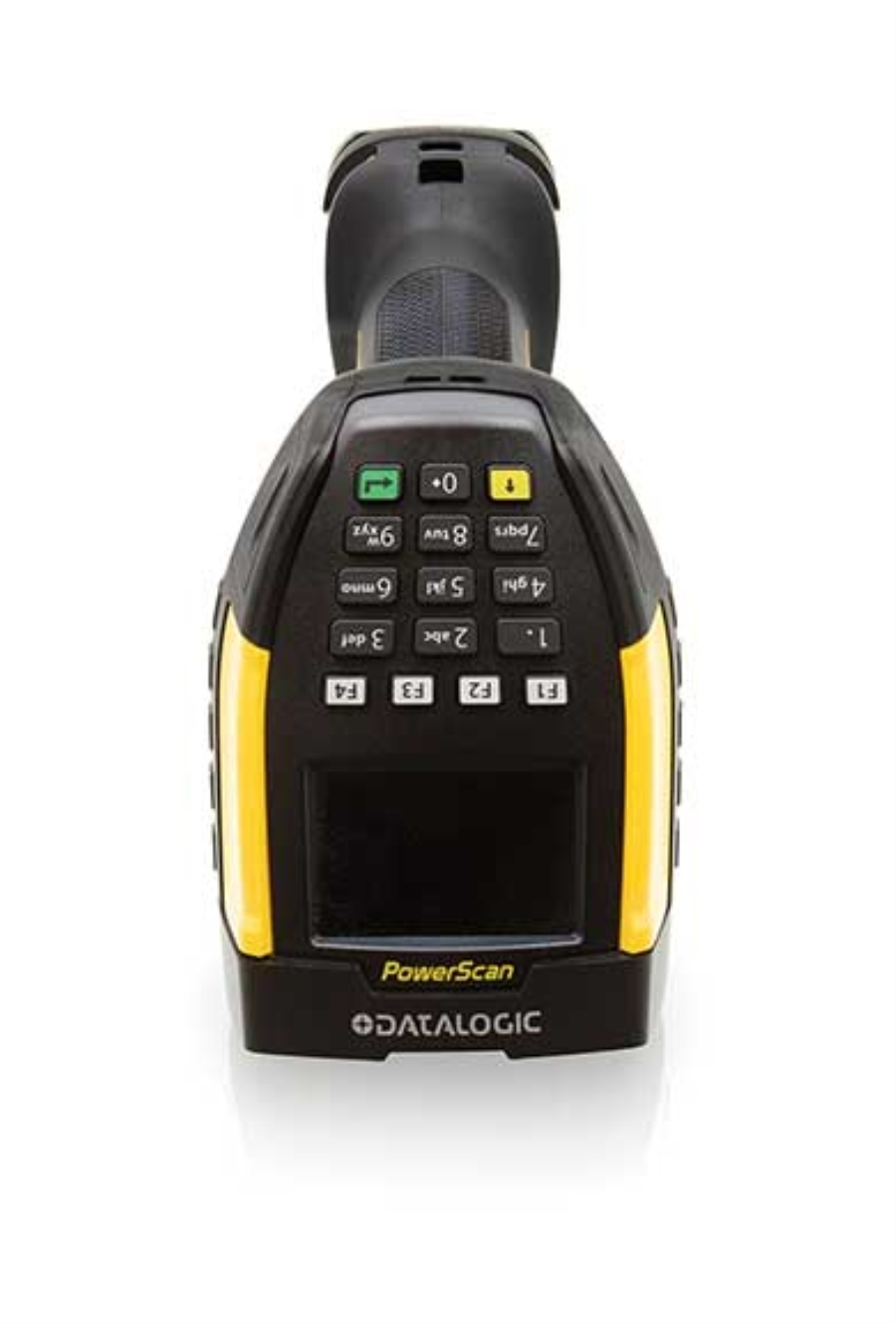 Datalogic PM9600-DKHP433RK20 lettore di codici a barre Lettore di codici a barre portatile 1D/2D Laser Nero, Giallo