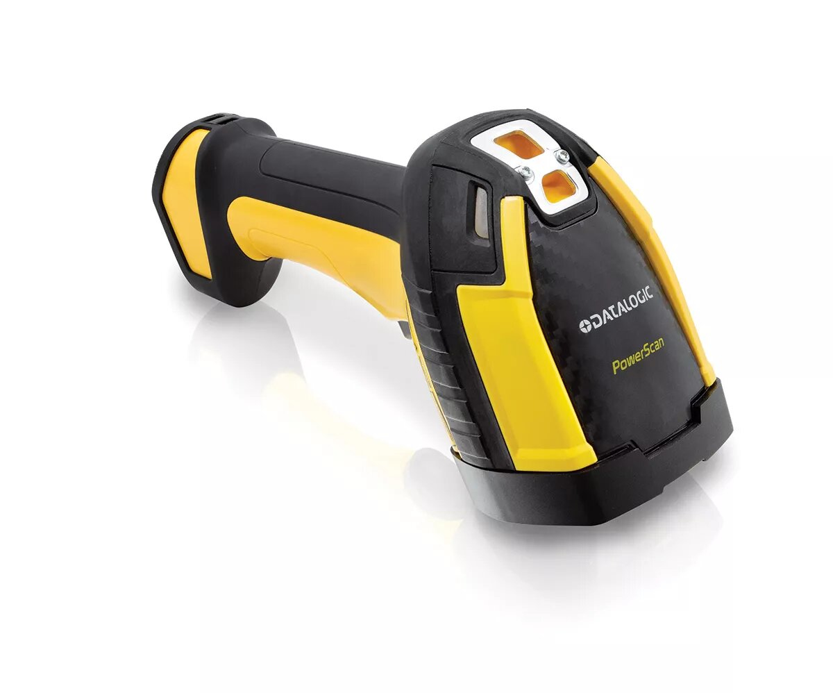Datalogic PM9600-HP433RBK10 lettore di codici a barre Lettore di codici a barre portatile 1D/2D Laser Nero, Giallo