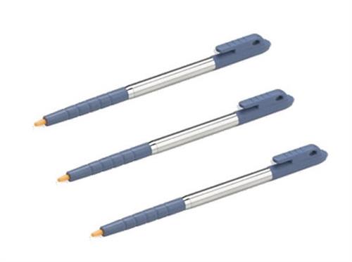 MC65 STYLUS 3 PK KIT BLUE W/THETHER