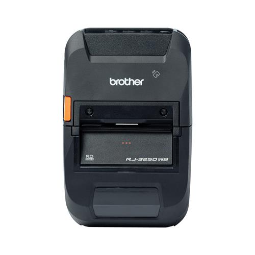 Brother RJ3250WBL stampante per etichette (CD) Termica diretta 203 x 203 DPI 127 mm/s Wireless Collegamento ethernet LAN Wi-Fi Bluetooth