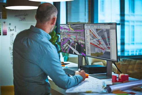 HP Z2 Mini G9 Intel Core i7 i7-13700 32 GB DDR5-SDRAM 1 TB SSD NVIDIA T400 Windows 11 Pro Mini PC Stazione di lavoro Nero