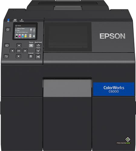 Epson ColorWorks CW-C6000Ae stampante per etichette (CD) Ad inchiostro A colori 1200 x 1200 DPI 119 mm/s Cablato Collegamento ethernet LAN