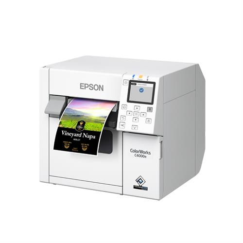 Epson CW-C4000e (bk) stampante per etichette (CD) Ad inchiostro A colori 1200 x 1200 DPI 102 mm/s Cablato