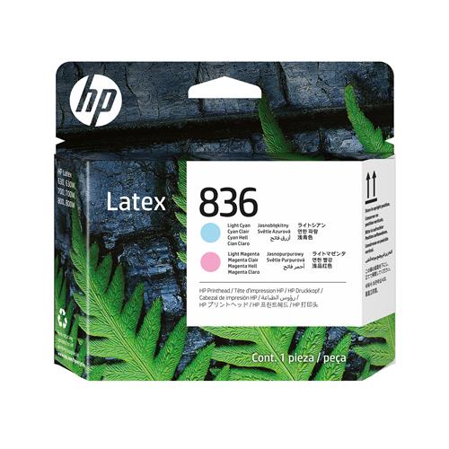 HP 836 LIGHT CYAN/LIGHT MAGENTA LATEX PRINTHEAD