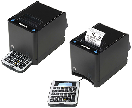 CUSTOM K3 203 x 203 DPI Cablato Termico Stampante POS