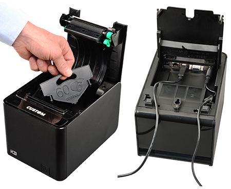 CUSTOM K3 203 x 203 DPI Cablato Termico Stampante POS