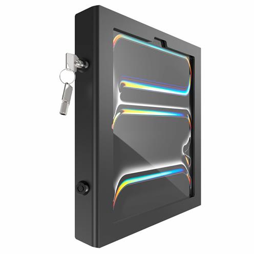 IPAD PRO M4 13IN (2024) APEX Enclos.Tablet Printer Kiosk Blk