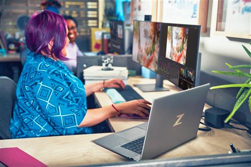 HP Z24q G3 QHD Display Monitor PC 60,5 cm (23.8) 2560 x 1440 Pixel Quad HD LCD Argento