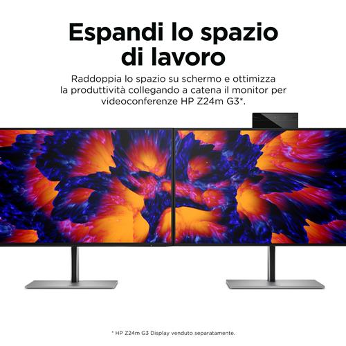 HP Z24q G3 QHD Display Monitor PC 60,5 cm (23.8) 2560 x 1440 Pixel Quad HD LCD Argento