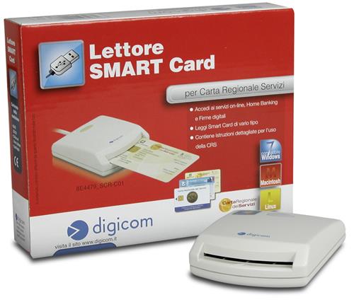 LETTORE DI SMART CARD E CARTE SERVIZI CON PORTA USB