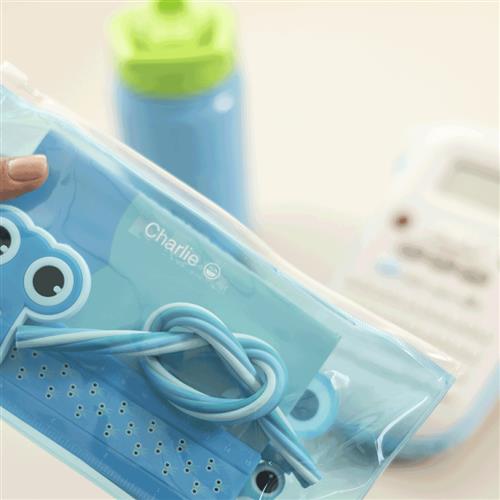 NASTRO BTAG135DA 12MM BIANCO SU TRASPARENTE LUNGH 4 M