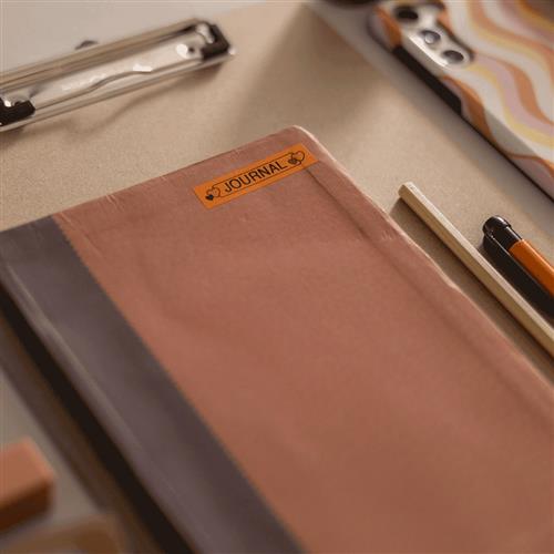 NASTRO BTAGT31DA 12MM NERO SU ARANCIONE LUNGHEZZA 4 M