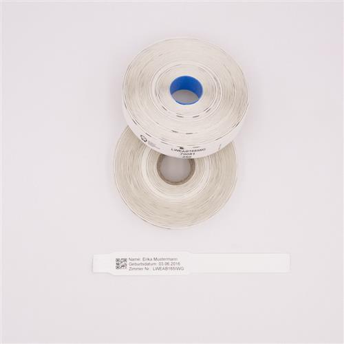 PATIENT BRACELETS CHILDREN WHITE 250 PCS PER ROLL MOQ 4