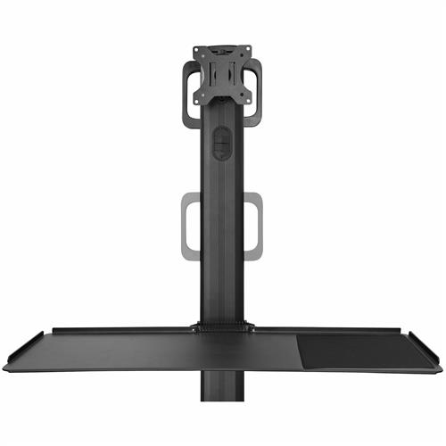 SCRIVANIA SIT STAND SU RUOTE POSTAZIONE DI LAVORO ERGONOMICA