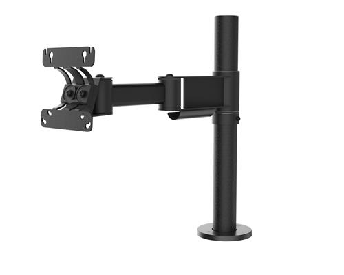 SPACEPOLE ARC VESA 75/100 MOUNT WITH 300MM ELBOW ARM