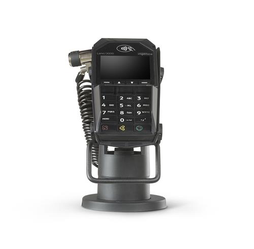 SPACEPOLE STACK WITH MULTIGR LANE-3000 DESK 1500 BLACK