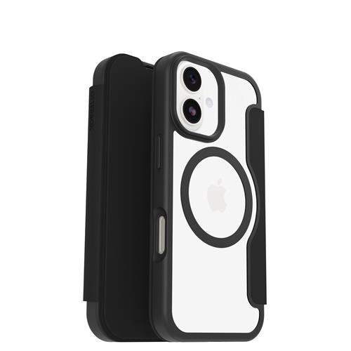 OB REACT FOLIO MAGSAFE APPLE IPHONE 17 BLACK CRYSTAL CL/BLACK