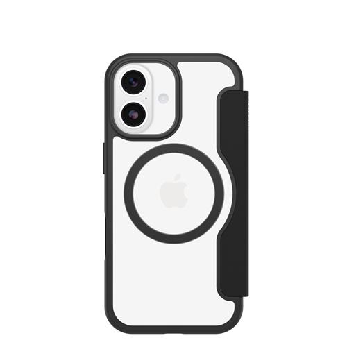 OB REACT FOLIO MAGSAFE APPLE IPHONE 17 BLACK CRYSTAL CL/BLACK