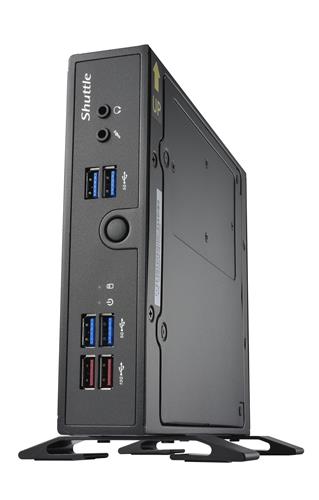 Shuttle DS50U5 barebone per PC/stazione di lavoro PC con dimensioni 1,3 l Nero i5-1335U
