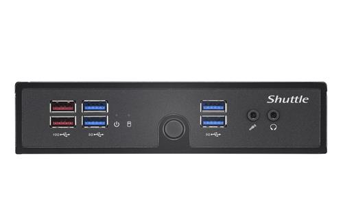 Shuttle DS50U5 barebone per PC/stazione di lavoro PC con dimensioni 1,3 l Nero i5-1335U