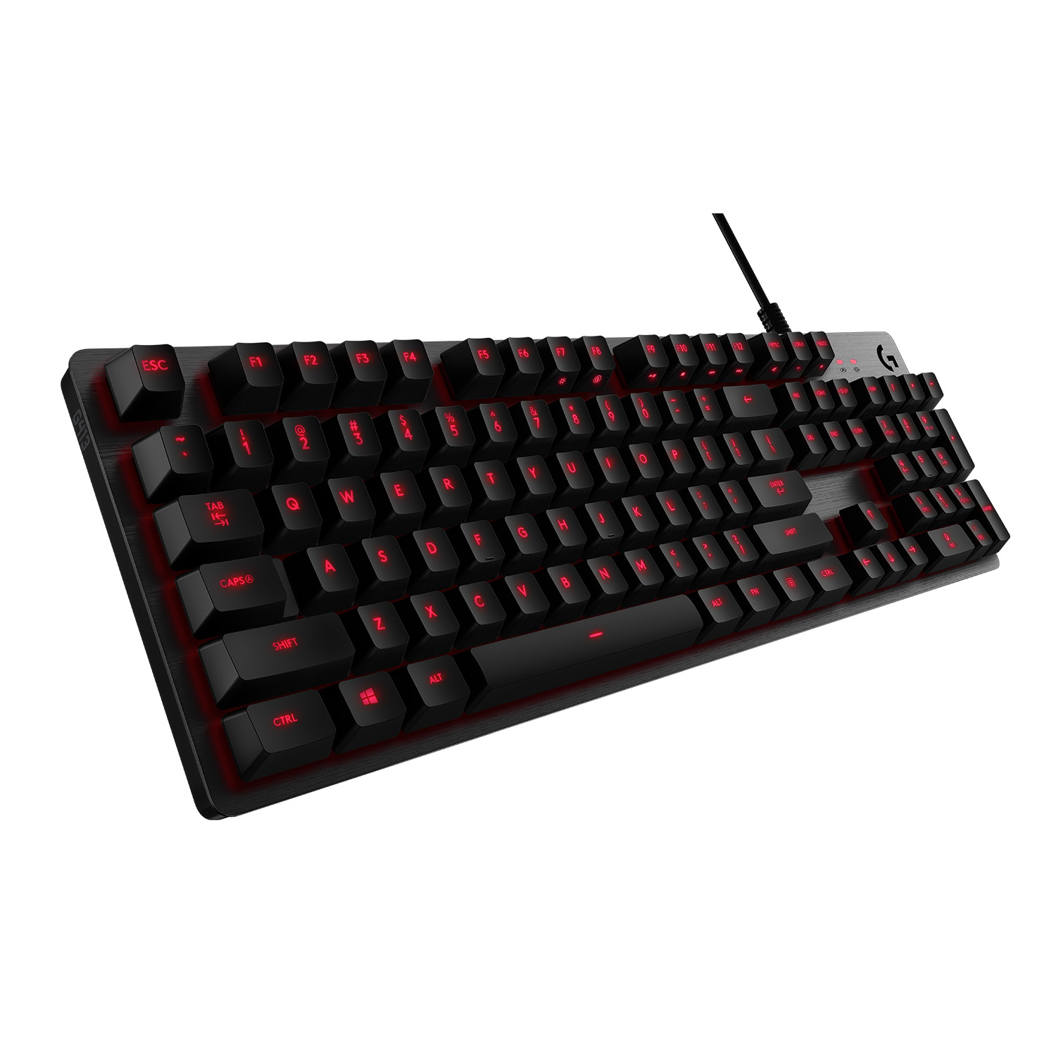 Logitech G 920-008518 tastiera Gaming USB AZERTY Belga Carbonio